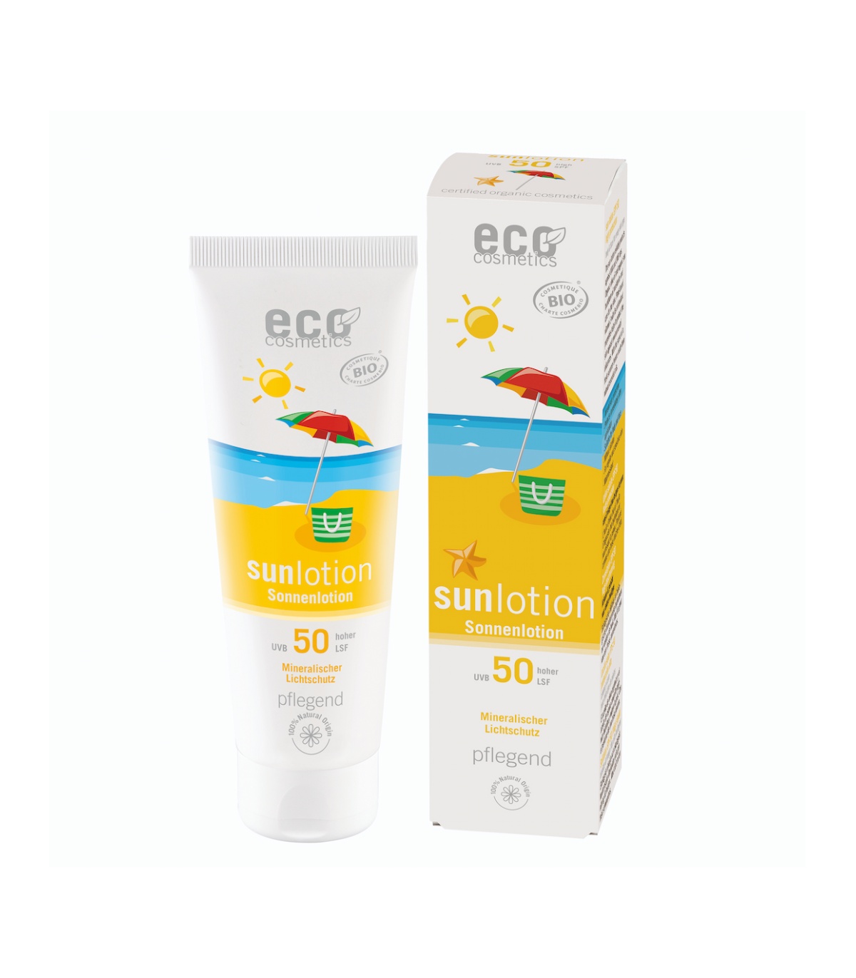 Protector solar loción FPS 50 125 ml de Eco Cosmetics